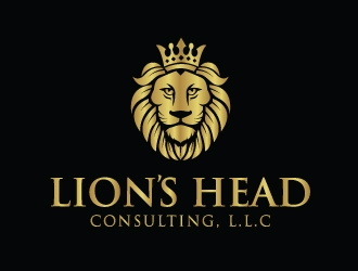 Lions Head Consulting, L.L.C. logo design by Foxcody