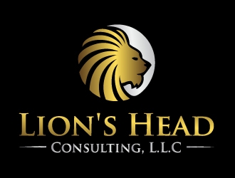 Lions Head Consulting, L.L.C. logo design by samueljho