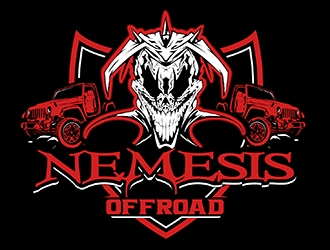 Nemesis Offroad logo design by logofighter