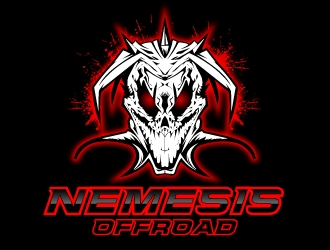 Nemesis Offroad logo design by uttam