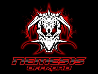 Nemesis Offroad logo design by uttam