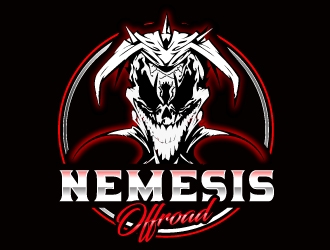 Nemesis Offroad logo design by Suvendu