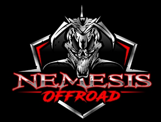 Nemesis Offroad logo design by DreamLogoDesign