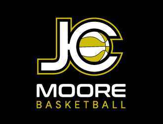 JC Moore Basketball logo design by axel182