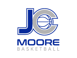 JC Moore Basketball logo design by axel182
