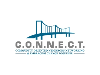 C.O.N.N.E.C.T. (Community Oriented Neighbors Networking &amp; Embracing Change Together) logo design by pambudi