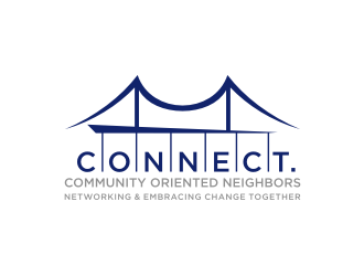 C.O.N.N.E.C.T. (Community Oriented Neighbors Networking & Embracing Change Together) logo design by mbamboex