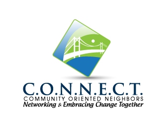 C.O.N.N.E.C.T. (Community Oriented Neighbors Networking & Embracing Change Together) logo design by AamirKhan