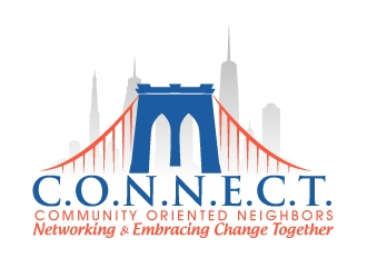 C.O.N.N.E.C.T. (Community Oriented Neighbors Networking & Embracing Change Together) logo design by AamirKhan