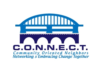 C.O.N.N.E.C.T. (Community Oriented Neighbors Networking & Embracing Change Together) logo design by AamirKhan