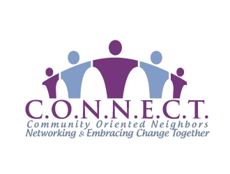 C.O.N.N.E.C.T. (Community Oriented Neighbors Networking & Embracing Change Together) logo design by AamirKhan