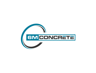 6M Concrete logo design by Inaya