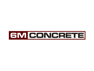 6M Concrete logo design by nurul_rizkon