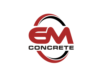 6M Concrete logo design by rief