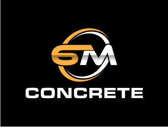 6M Concrete logo design by Franky.