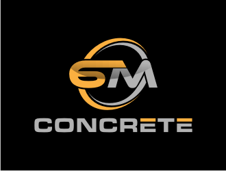6M Concrete logo design by Franky.