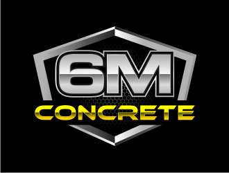 6M Concrete logo design by GemahRipah