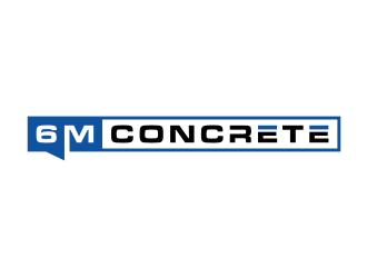 6M Concrete logo design by Zhafir