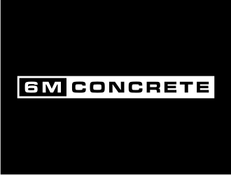 6M Concrete logo design by Zhafir