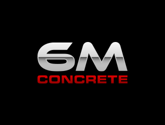 6M Concrete logo design by lexipej