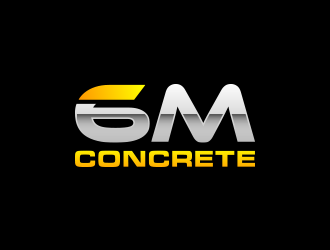 6M Concrete logo design by lexipej