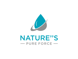 Natures Pure Force logo design by mbamboex