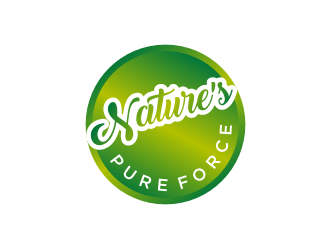 Natures Pure Force logo design by bricton