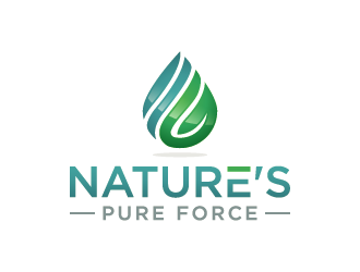 Natures Pure Force logo design by mhala