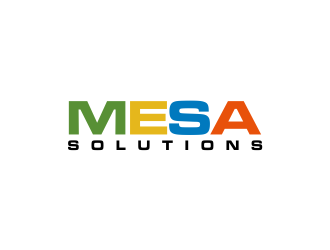 Mesa Solutions LLC logo design by oke2angconcept