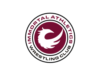 Immortal Athletics Wrestling Club  or IAWC (Is used for short)  logo design by mbamboex