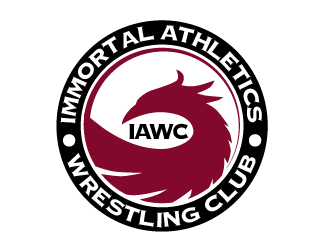 Immortal Athletics Wrestling Club  or IAWC (Is used for short)  logo design by justin_ezra
