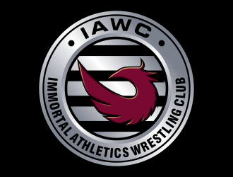 Immortal Athletics Wrestling Club  or IAWC (Is used for short)  logo design by Kruger