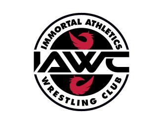 Immortal Athletics Wrestling Club  or IAWC (Is used for short)  logo design by PRN123