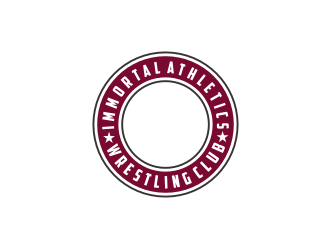 Immortal Athletics Wrestling Club  or IAWC (Is used for short)  logo design by bricton