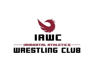 Immortal Athletics Wrestling Club  or IAWC (Is used for short)  logo design by dibyo