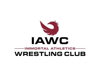 Immortal Athletics Wrestling Club  or IAWC (Is used for short)  logo design by dibyo
