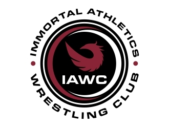 Immortal Athletics Wrestling Club  or IAWC (Is used for short)  logo design by dibyo