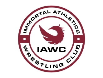 Immortal Athletics Wrestling Club  or IAWC (Is used for short)  logo design by dibyo