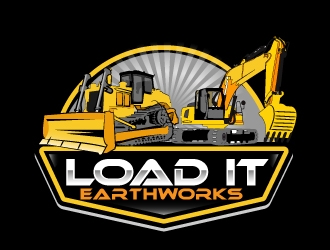 LOAD IT EARTHWORKS  logo design by AamirKhan