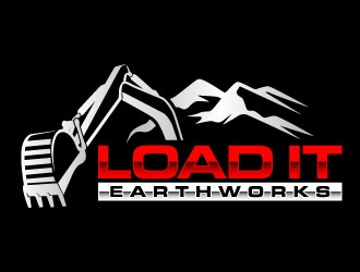 LOAD IT EARTHWORKS  logo design by daywalker