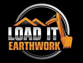 LOAD IT EARTHWORKS  logo design by Suvendu