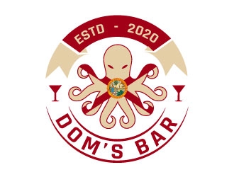 Dom’s Bar logo design by MonkDesign