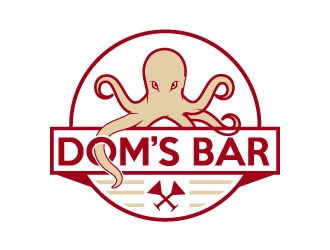 Dom’s Bar logo design by MonkDesign