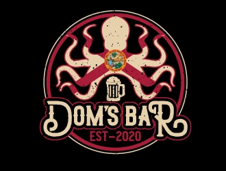 Dom’s Bar logo design by dasigns