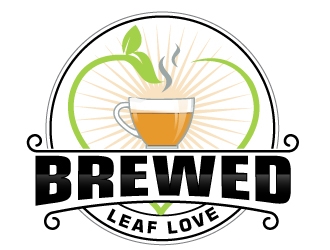 Brewed Leaf Love logo design by Suvendu