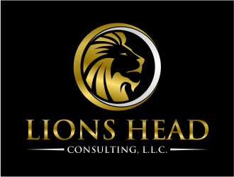 Lions Head Consulting, L.L.C. logo design by mutafailan