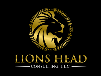 Lions Head Consulting, L.L.C. logo design by mutafailan