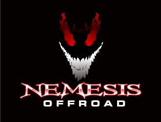 Nemesis Offroad logo design by Suvendu