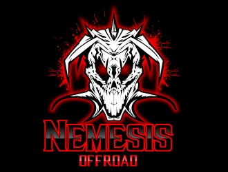 Nemesis Offroad logo design by uttam