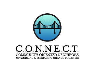 C.O.N.N.E.C.T. (Community Oriented Neighbors Networking & Embracing Change Together) logo design by my!dea